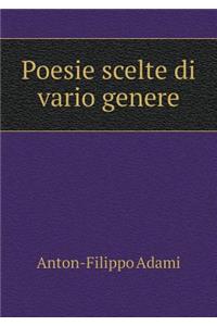 Poesie Scelte Di Vario Genere