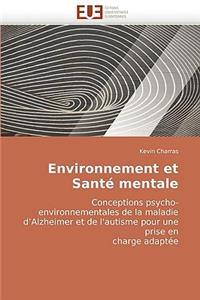 Environnement et santé mentale
