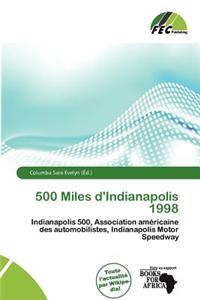 500 Miles D'Indianapolis 1998