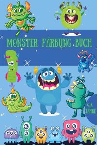 Monster Färbung Buch