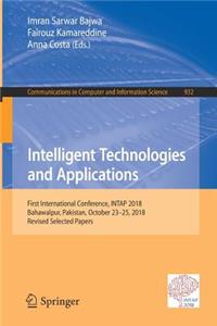 Intelligent Technologies and Applications