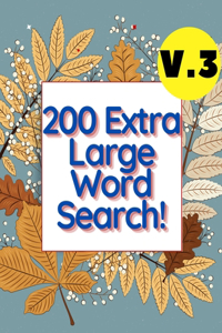 200 Extra Large Word Search!