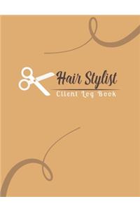 Hair Stylist Client Log Book