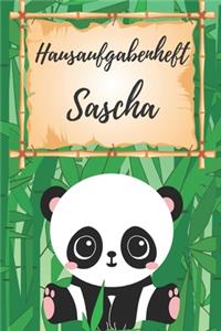 Hausaufgabenheft Sascha