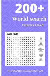 200+ Difficult World search Puzzles Hard