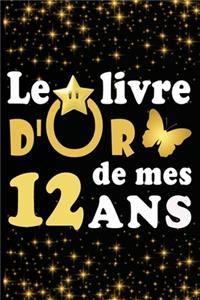 Le Livre d'Or de mes 12 ans