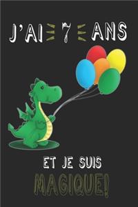 j'ai 7 ans et je suis magique !! Carnet de notes