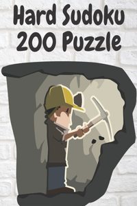 Hard Sudoku 200 Puzzle