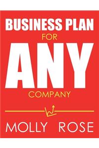 Business Plan For Any Company