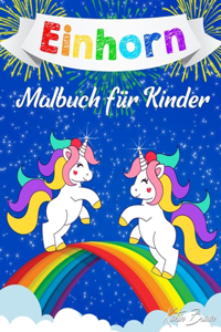 Einhorn Malbuch Für Kinder