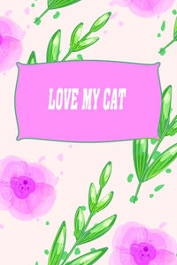 Love my Cat Gratitude Journal