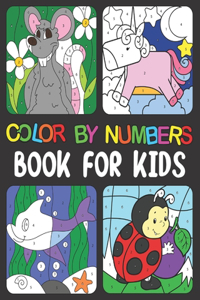 Color By Numbers book For Kids