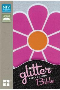 NIV, Glitter Bible Collection, Leathersoft, Pink
