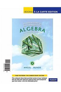 Elementary & Intermediate Algebra for College Students, Books a la Carte Edition