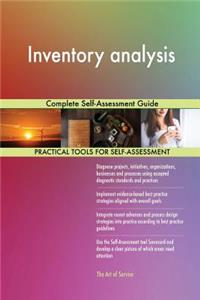 Inventory analysis Complete Self-Assessment Guide