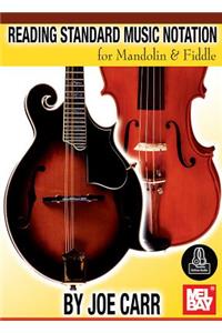 Reading Standard Music Notation for Mandolin & Fiddle