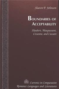 Boundaries of Acceptability