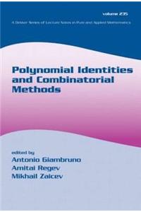 Polynomial Identities and Combinatorial Methods