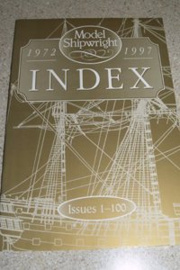 Model Shipwright Index 1972-1997