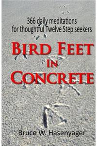 Bird Feet In Concrete