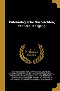 Entomologische Nachrichten, zehnter Jahrgang
