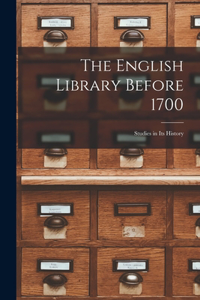 English Library Before 1700