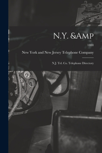 N.Y. & N.J. Tel. Co. Telephone Directory; 1888