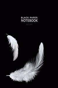 Black Paper Notebook Dot Grid