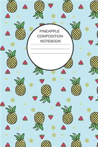 Pineapple Composition Notebook