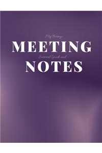 My Boring Meeting Survival Guide and Notes