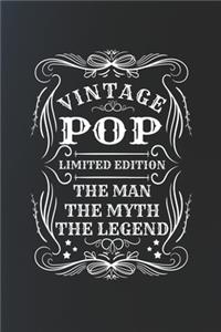 Vintage Pop Limited Edition The Man The Myth The Legend