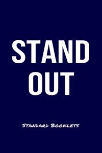 Stand Out Standard Booklets