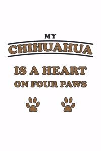 My Chihuahua is a heart on four paws