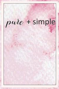 Pure + Simple