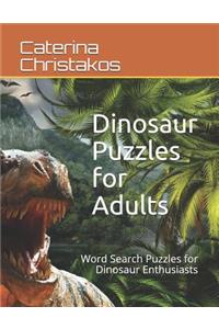 Dinosaur Puzzles for Adults