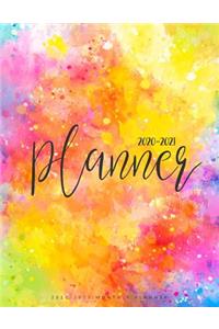 2020-2021 Monthly Planner