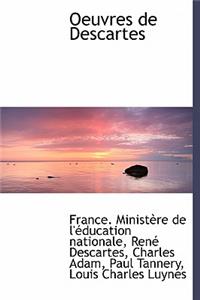 Oeuvres de Descartes