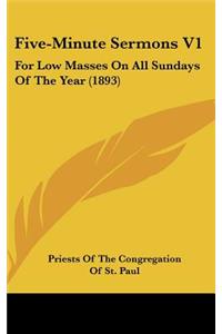 Five-Minute Sermons V1
