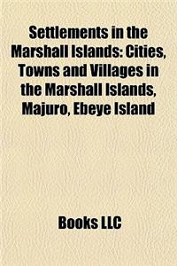 Settlements in the Marshall Islands