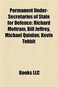 Permanent Under-Secretaries of State for Defence