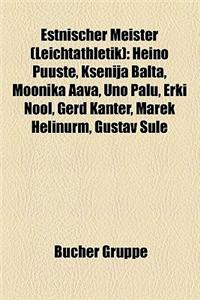 Estnischer Meister (Leichtathletik)