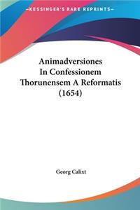 Animadversiones in Confessionem Thorunensem a Reformatis (1654)