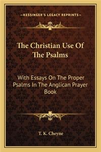 Christian Use of the Psalms