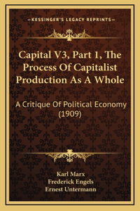 Capital V3, Part 1, The Process Of Capitalist Production As A Whole