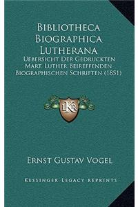 Bibliotheca Biographica Lutherana