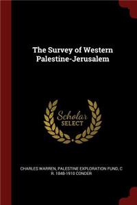 Survey of Western Palestine-Jerusalem