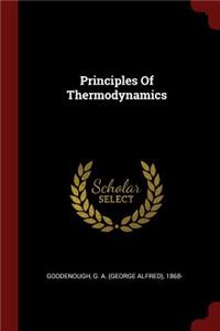 Principles of Thermodynamics