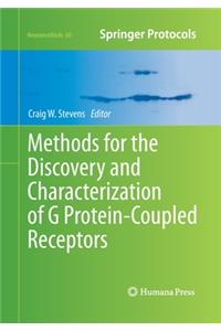 Methods for the Discovery and Characterization of G Protein-Coupled Receptors