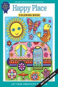 Happy Place Coloring Book