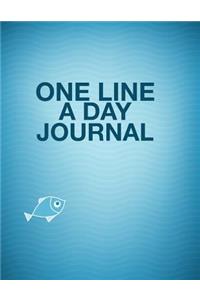 One Line A Day Journal